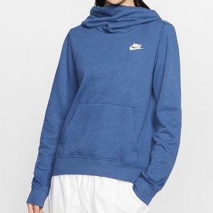 Blue nike sweatshirt